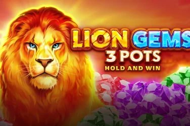 Colorful slot game screen with glowing reels